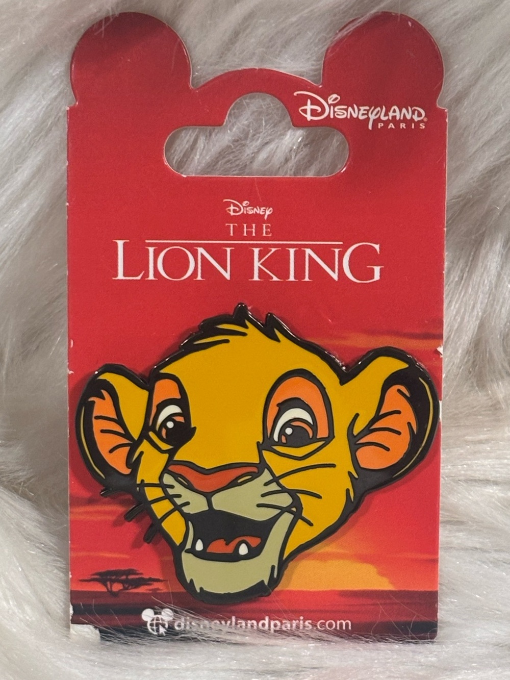 Disneyland Paris DLP Pin Simba Head Lion King 30th Anniversary Disney Parks